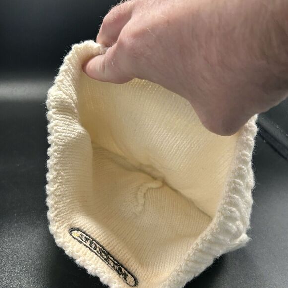 Mizzou Beanie Unisex One Size White Cable Knit Pull On Legacy Athletics - Picture 5 of 5